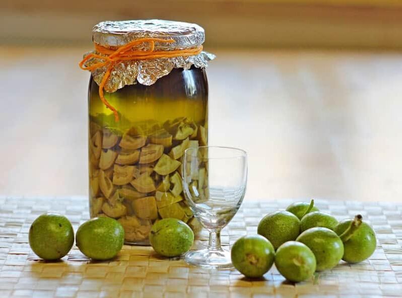 Crochung Walnuts Muda Terhadap Parasit